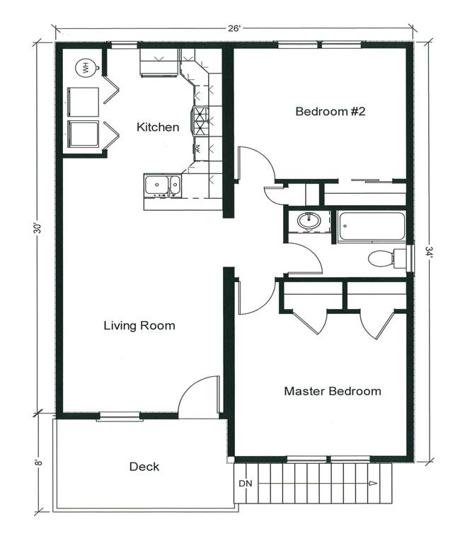 2 Bedroom Floor Plans Monmouth County, Ocean County, New